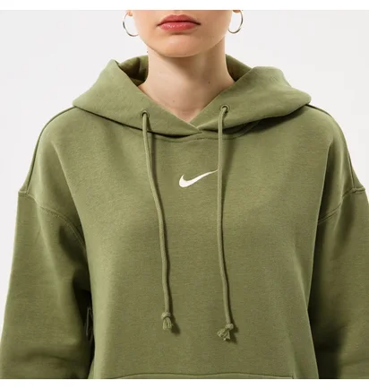 Худи женское Nike W Nsw Phnx Flc Os Po Hoodie Olive DQ5860-334