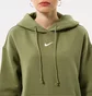 Худи женское Nike W Nsw Phnx Flc Os Po Hoodie Olive DQ5860-334