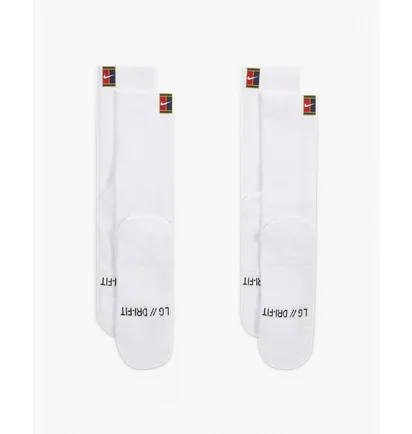 Шкарпетки унісекс Nike U Nk Multiplier Crew (2 пари) Cush White Sk0118-100