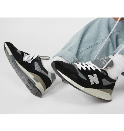Кроссовки мужские New Balance 998 Made In Usa Black U998BL