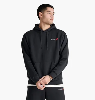 Худи мужское New Balance Fleece Hoodie Black MT51770