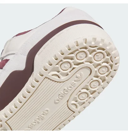 Кроссовки мужские Adidas Forum Low Cl White/Bordo JQ0206