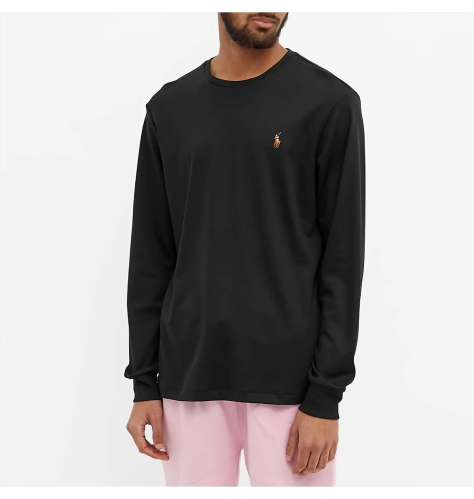 ᐉ Лонгслів чоловічий Polo Ralph Lauren Long Sleeve Cotton Custom