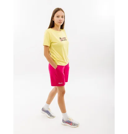 Шорты женские AUSTRALIAN Vibes Short Holographic Logo Pink LSDSH0002-227