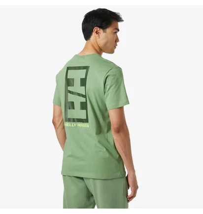 Футболка чоловіча Helly Hansen Core Graphic T Green 53936-406