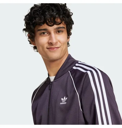 Олимпийка мужская Adidas Adicolor Classics Sst Track Jacket Black IY9854