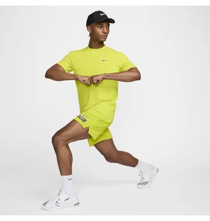 Футболка чоловіча Nike Df Hyverse Top Yellow FV9614-357