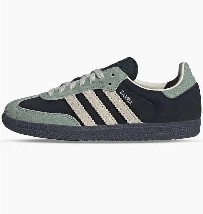 Кросівки жіночі Adidas Samba Og Black/Green JI2680