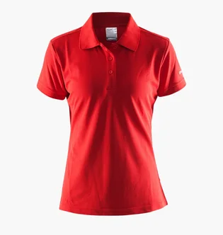 Поло жіноче Craft Pique Classic Red 192467-1430