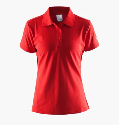 Поло жіноче Craft Pique Classic Red 192467-1430