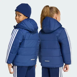 Куртка детская Adidas Essentials 3-Stripes Padded Blue JL9048