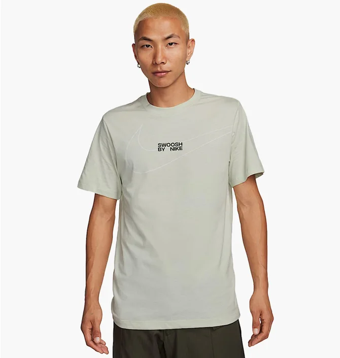 Футболка мужская Nike Swoosh T-Shirt Green FQ3785-020