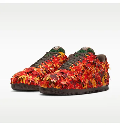 Кросівки чоловічі Nike Air Force 1 07 Lx Olive/Orange IM8062-368