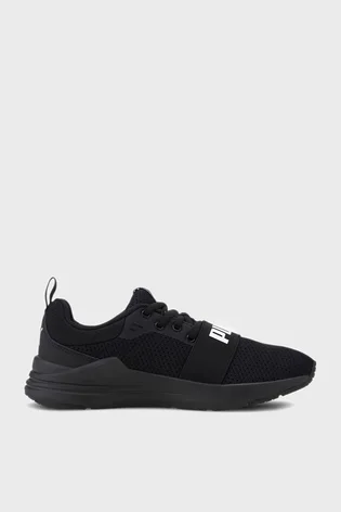 Кроссовки детские Puma Wired Run Jr Black 37421401