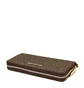 Гаманець жіночий Michael Kors Jet Set Travel Monogram Continental Leather Wallet Brown 35F8GTVT3B-BROWN-66204