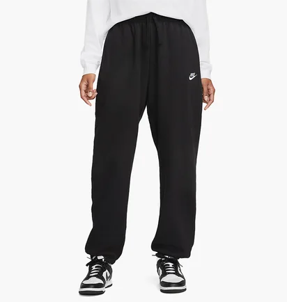 Штаны женские Nike Sportswear Club Fleece Oversized Black Dq5800-010