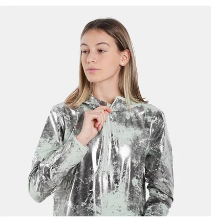 Куртка жіноча Nike Air Printed Jacket Metallic DJ8642-017