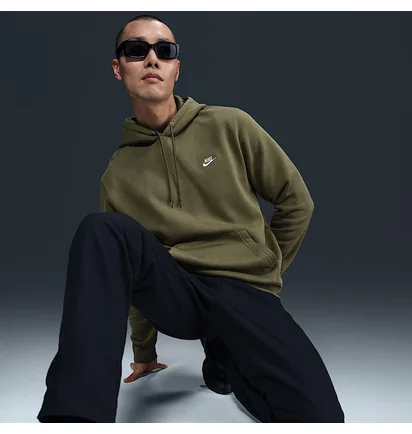 Худі чоловіче Nike Club Olive FN3859-222