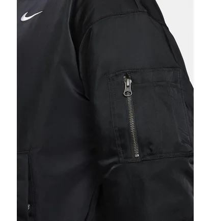 Бомбер жіночий Nike Sportswear Varsity Bomber Jacket Black Dv7876-010