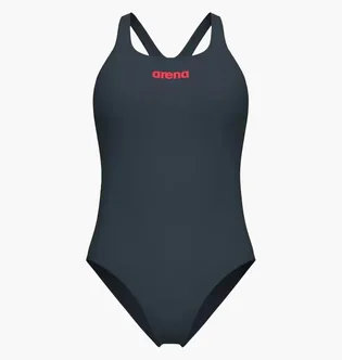 Купальник жіночий Arena Team Swim Pro Solid Grey 004760-504