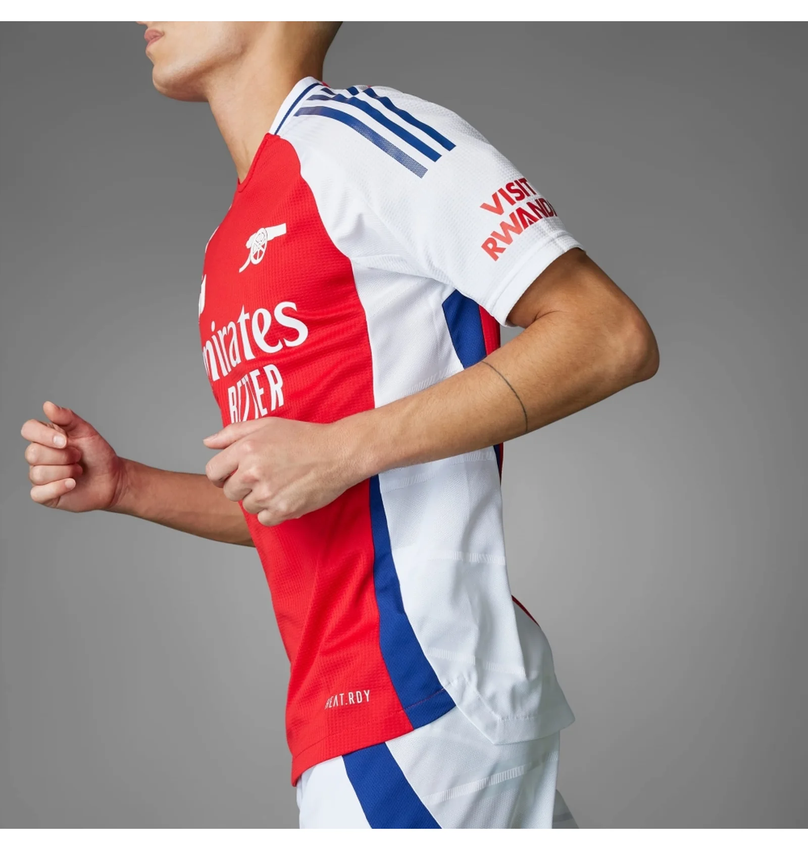 A.F.C. Gunners Arsenal サッカーシャツ 赤/白 ᐉ Футболка мужская Adidas Arsenal 24/25 Home Authentic Red/White