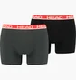 Труси чоловічі HEAD Basic Boxer Grey/Black (2 шт) 701202741-011