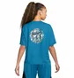 Футболка женская Nike Dri-Fit Warmup Blue FB7992-457