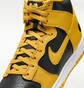 Кросівки чоловічі Nike Dunk High Retro Premium MenS Shoes Black/Yellow HJ4320-001