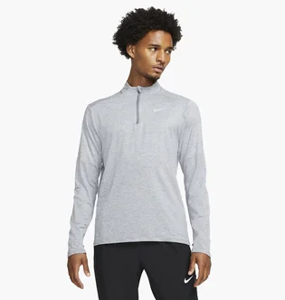 Кофта мужская Nike Mens 1/4-Zip Running Top Grey Dd4756-084