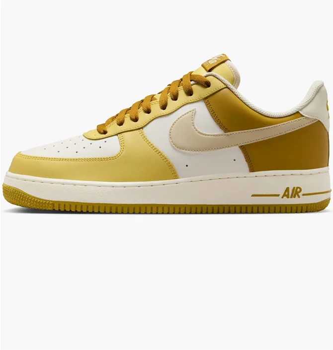 Кроссовки мужские Nike Air Force 1 Low 07 Yellow/White FZ4034-716