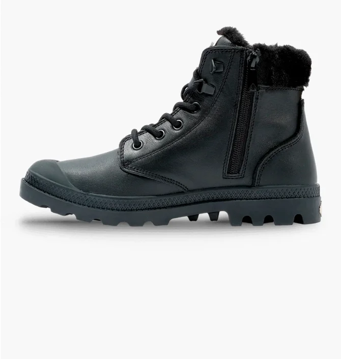 Черевики жіночі Palladium Pampa Hi Snow Warm Black 94380-008-M