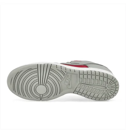 Кроссовки унисекс Nike Dunk Low Grey/Red FQ6965-600