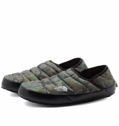 Тапочки мужские The North Face Thermoball Traction Mule V Camo/Green NF0A3UZN33U