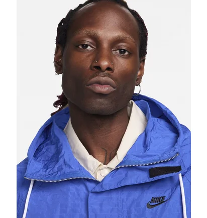 Куртка чоловіча Nike Club Bowline Jacket Blue FN3108-480
