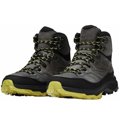 Черевики чоловічі Jack Wolfskin Cyrox Texapore Mid Grey 4064301-6945