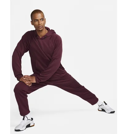 Штани чоловічі Nike Dri-Fit Fleece Fitness Pants Bordo DV9910-681