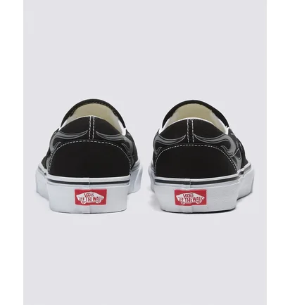 Кеды унисекс Vans Reflective Flame Classic Slip-On Shoe Black VN0A7Q5DBM8