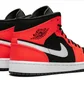 Кроссовки мужские Air Jordan 1 Mid Black/Orange 554724-061