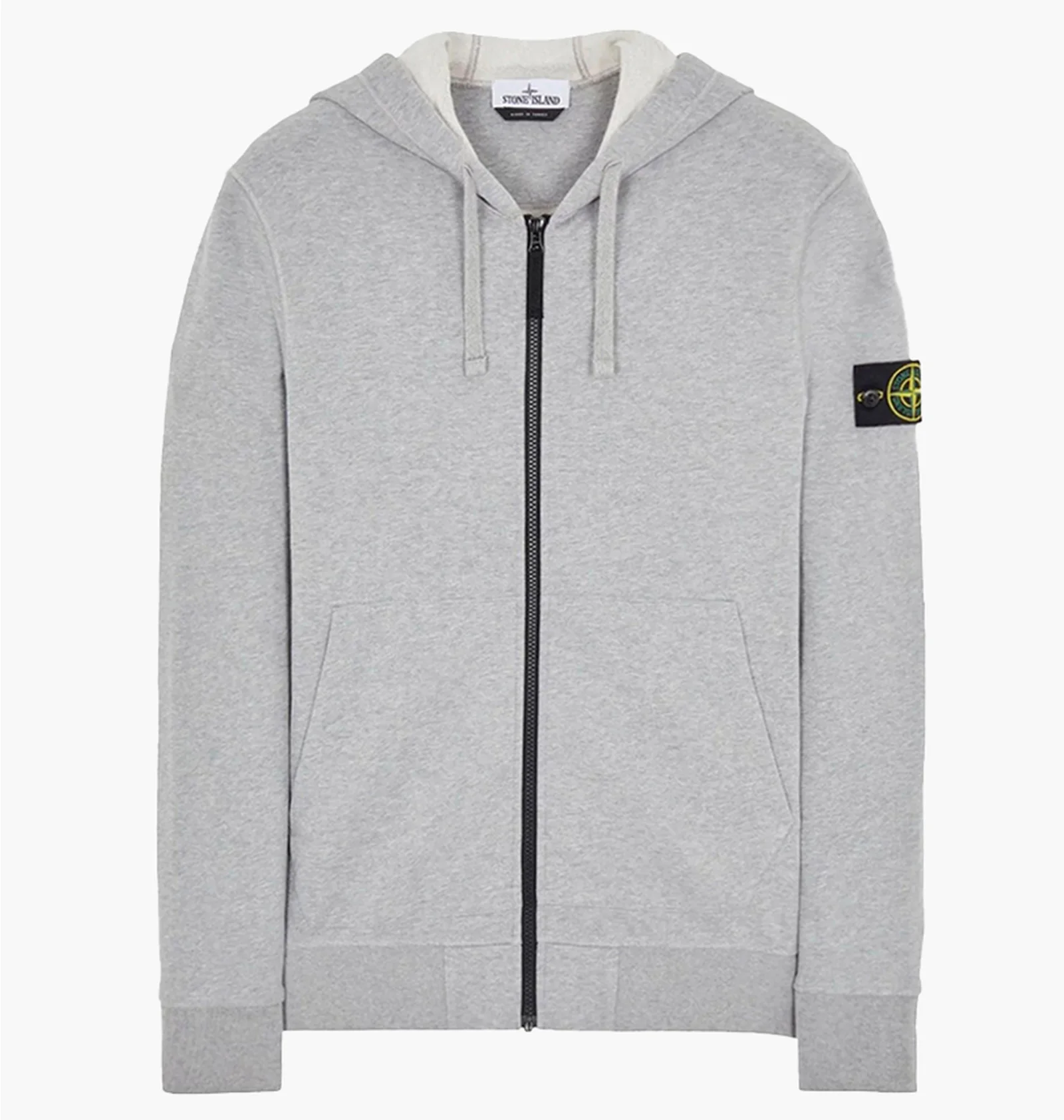 ᐉ Толстовка мужская Stone Island Zip Hoodie Grey 811564251-V0M64