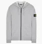 Толстовка чоловіча Stone Island Zip Hoodie Grey 811564251-V0M64