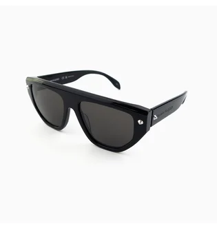 Сонцезахисні окуляри ALEXANDER MCQUEEN Grey/Black AM0408S-001-54