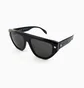 Солнцезащитные очки ALEXANDER MCQUEEN Grey/Black AM0408S-001-54