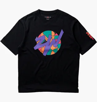 Футболка унісекс Air Jordan Zion Sanctuary Tee Black FD2394-010