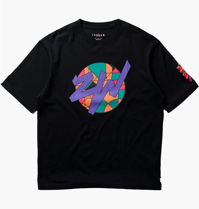 Футболка унісекс Air Jordan Zion Sanctuary Tee Black FD2394-010