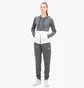 Спортивный костюм женский Adidas Wts Lin Ft Hood W Grey GD4415