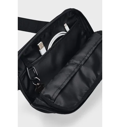 Сумка унисекс Under Armour Loudon Waist Bag Xbody 2L Black 1378418-001