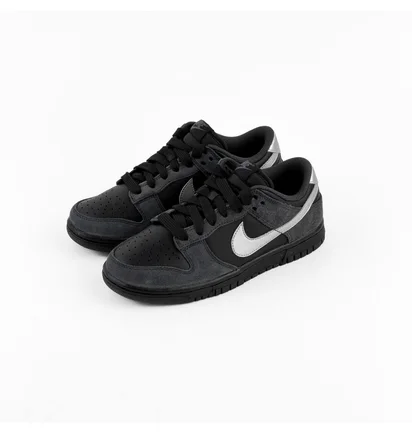Кроссовки женские Nike Dunk Low Black/Grey II7636-001