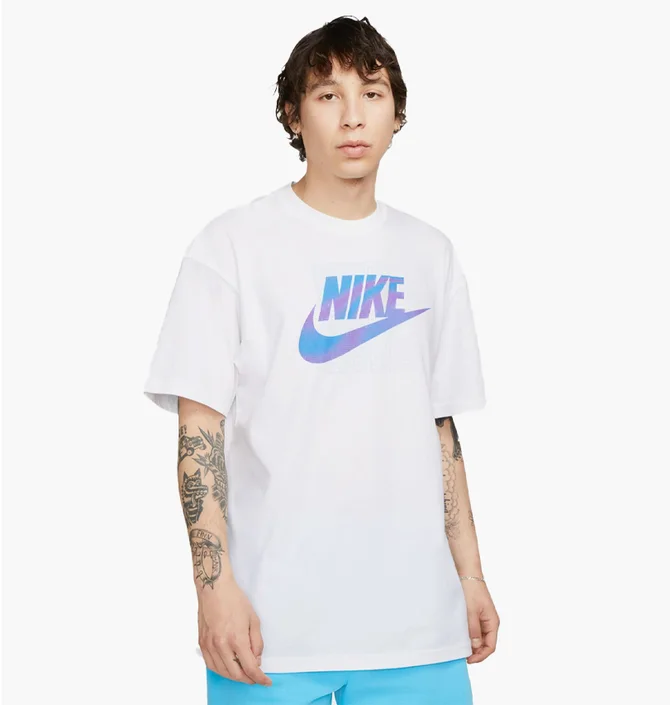 Футболка мужская Nike M Nsw Tee M90 12Mo Futura White DZ2997-100
