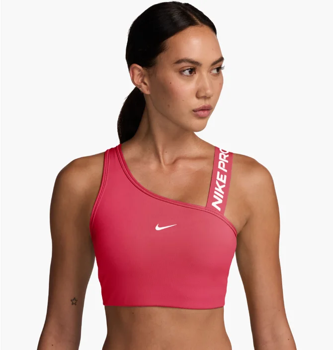 ᐉ Топ женский Nike Pro Swoosh Asymmetrical Red FV6526-629