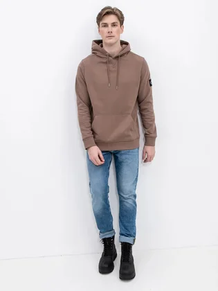 Худі чоловіче Calvin Klein Monogram Brown J30J314036-GVE
